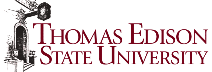 Thomas edison edison state university logo